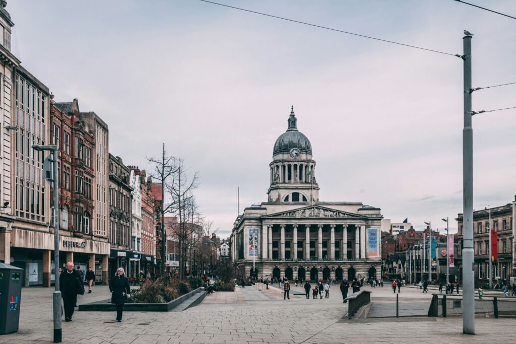 Nottingham City Centre Old Market Square