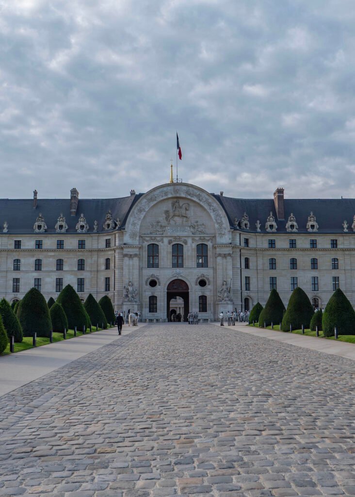 Entrance to the Hôtel National des Invalides in Paris