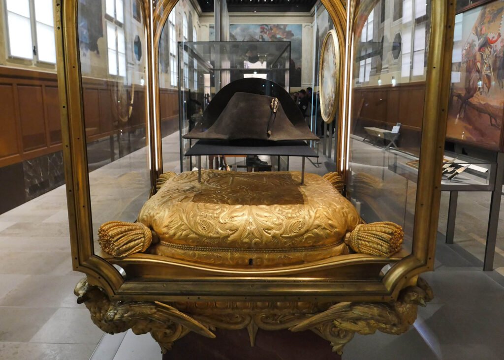 Napoleon's hat at the Hôtel National des Invalides in Paris