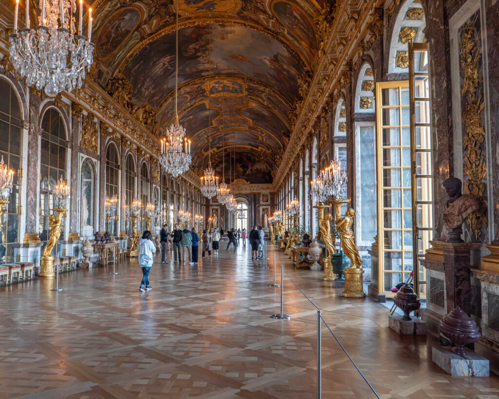 The Hall of Mirrors in Versailles