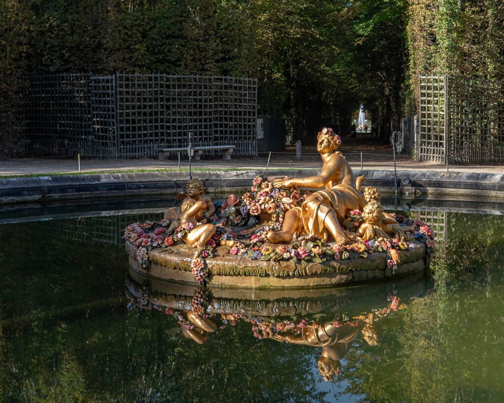 Fountain in the grounds of Versailles